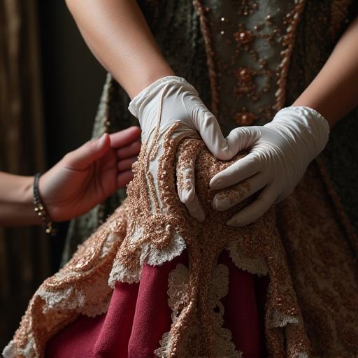 Pressing costume scène Lyon
